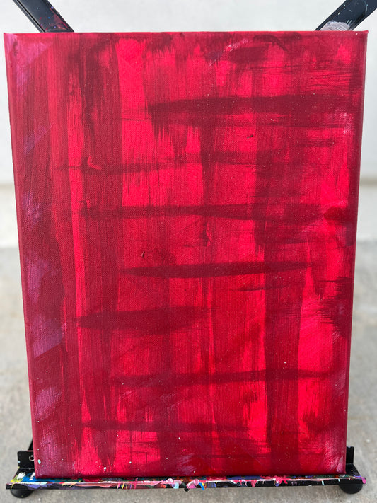 PAINTING #14 "BLOOD MAZE"